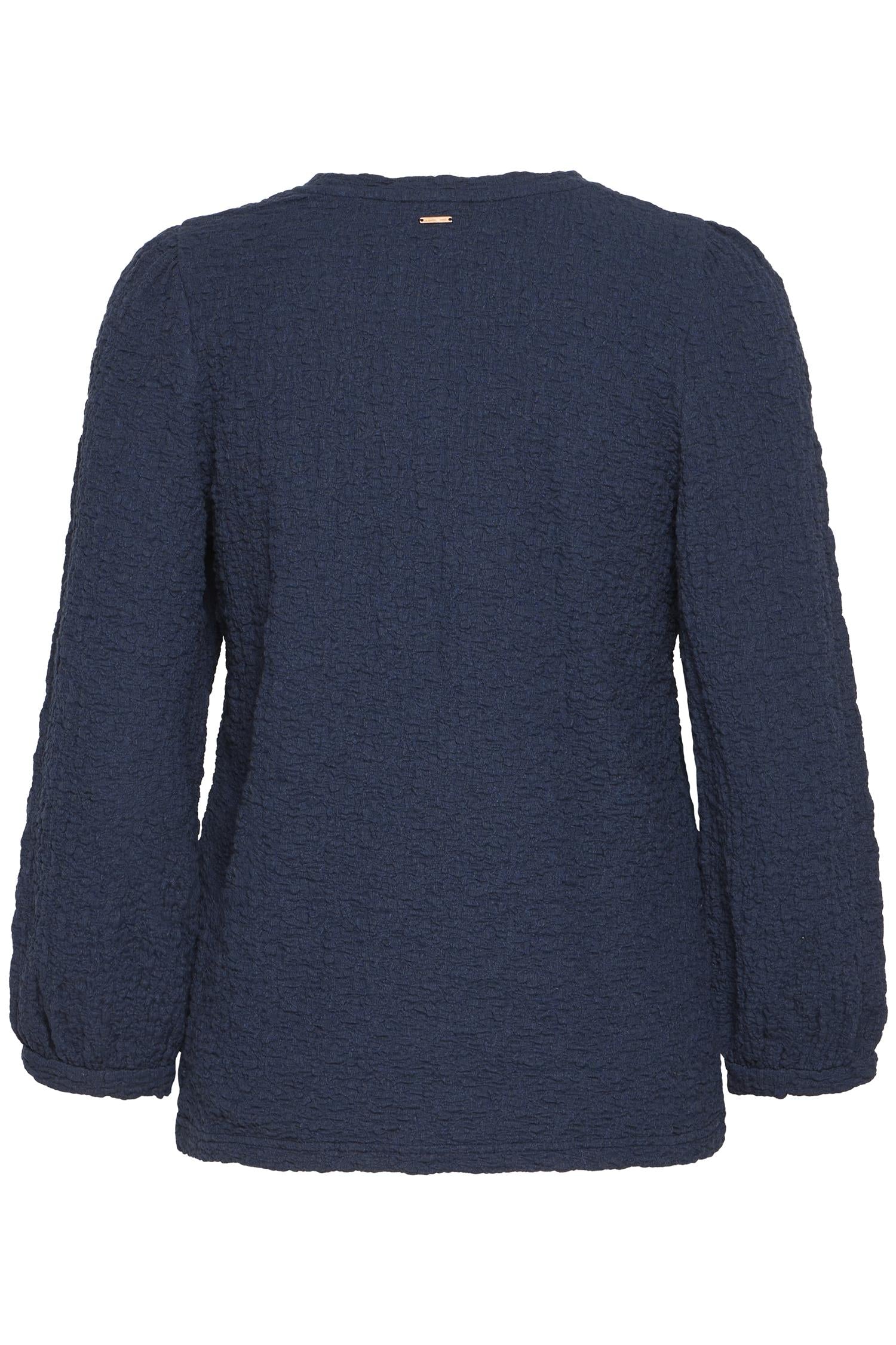 Pzjune 3/4 Sl. Tshirt Dark Sapphire