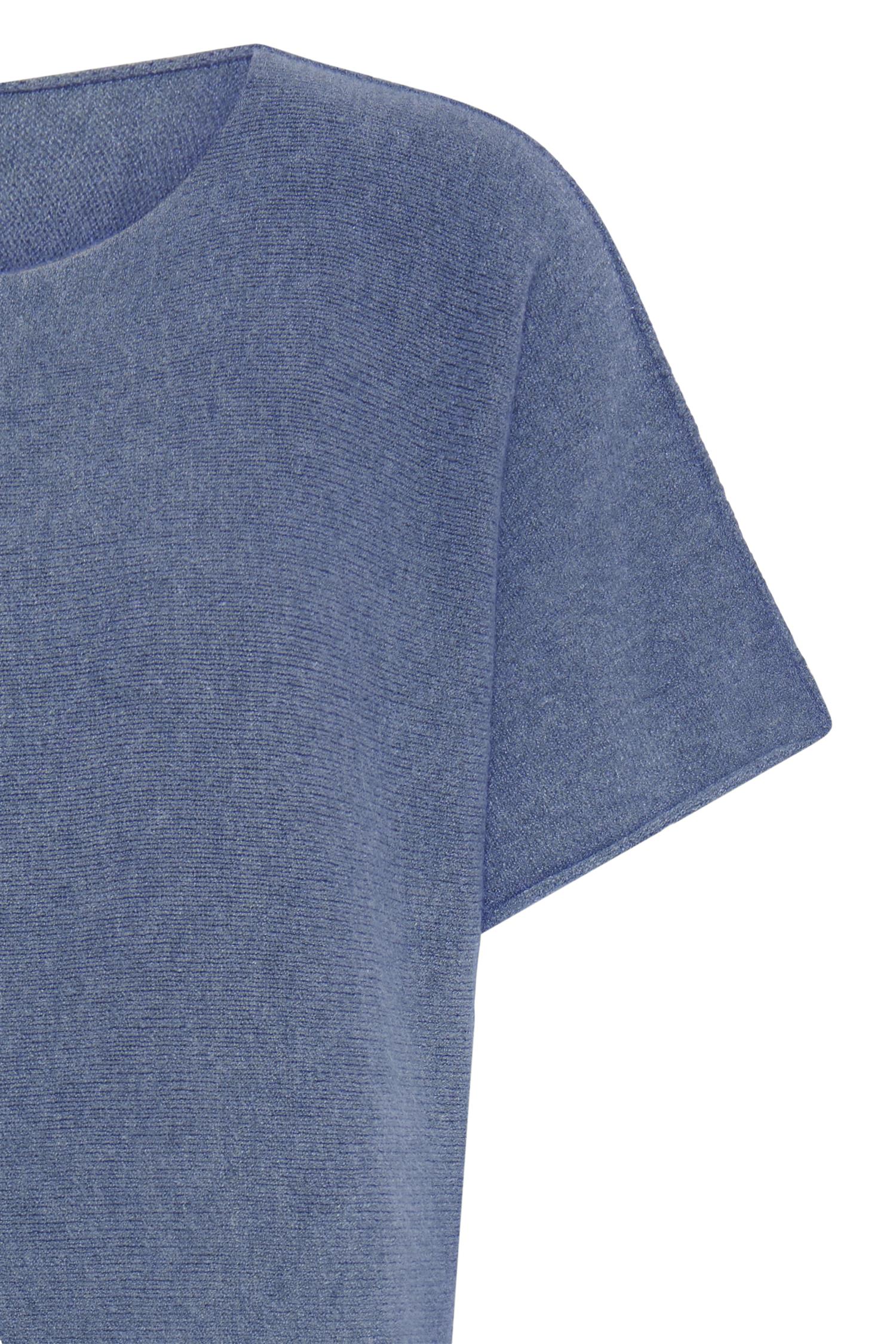 Sbinnova Half Sl Knit Blouse Blå