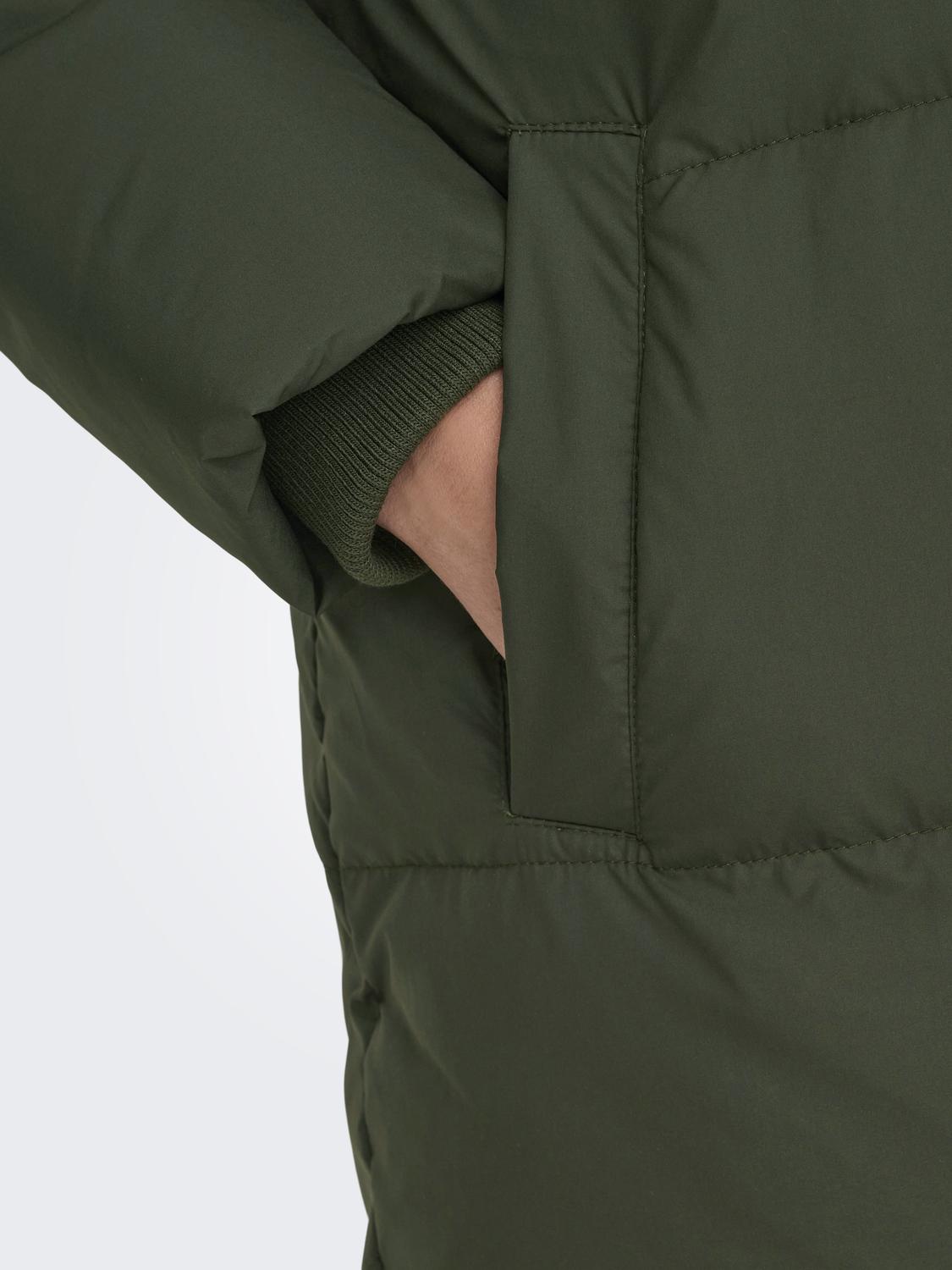 Onlalice Down Coat Otw Noos Grønn