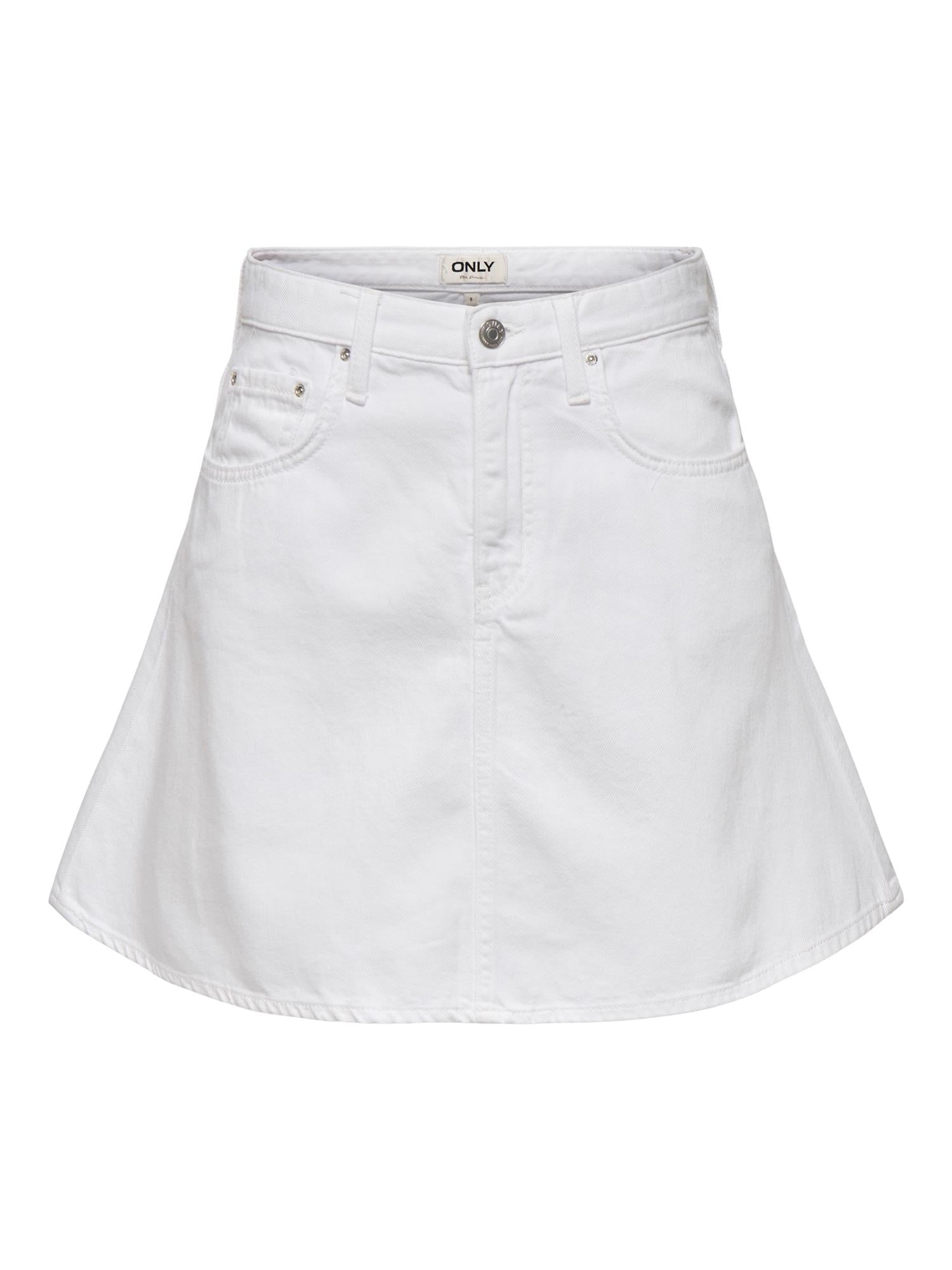 ONLEDEN A-SKIRT DNM PIM Hvit