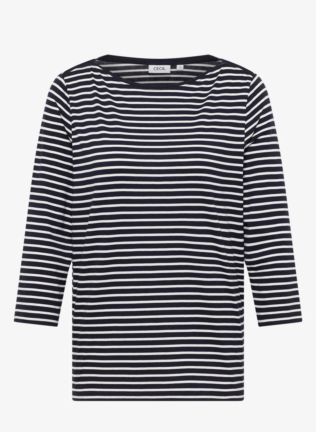 BASIC STRIPE BOATNECK Marine