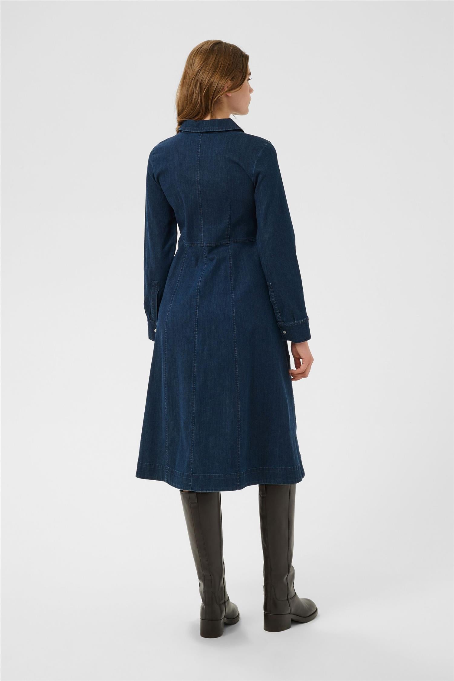 Chenillapw Dress Blå