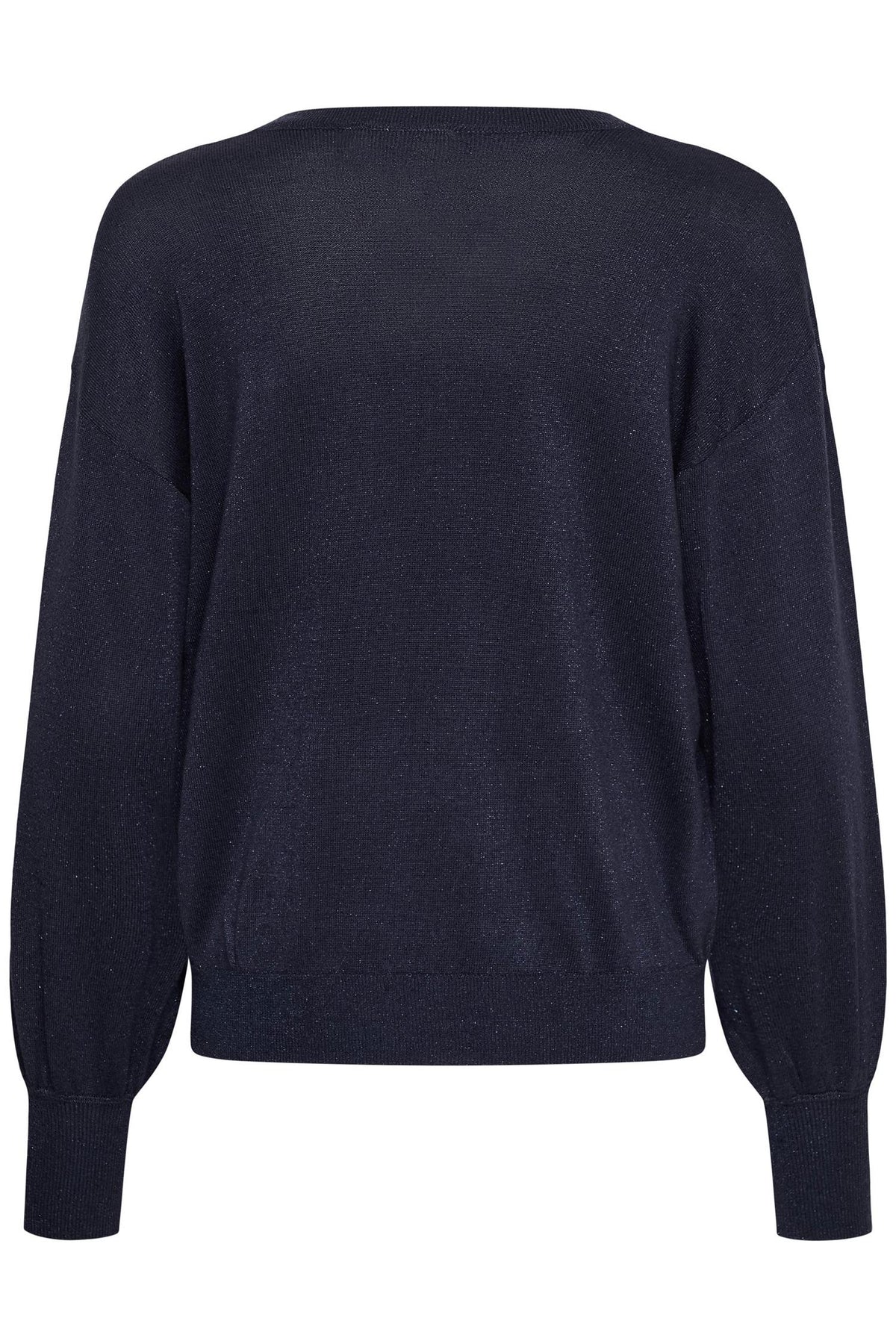 Karegina O-Neck Knit Blå