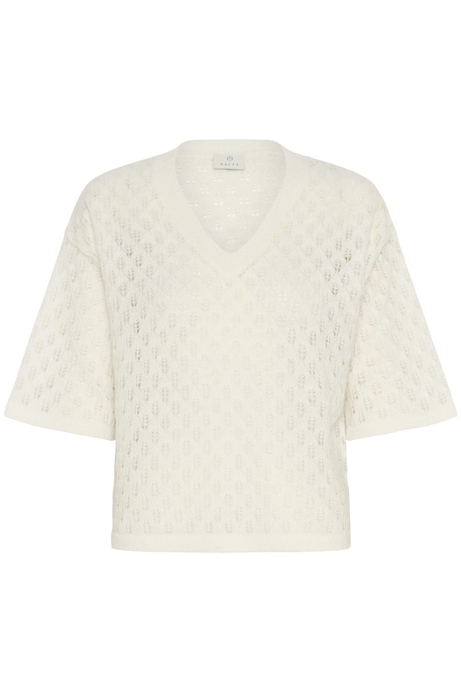 Kalourine V-Neck Pullover Chalk