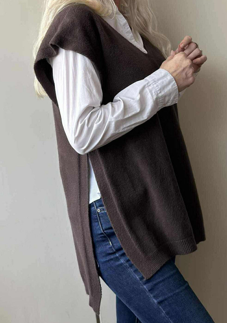 ISA VEST Brun
