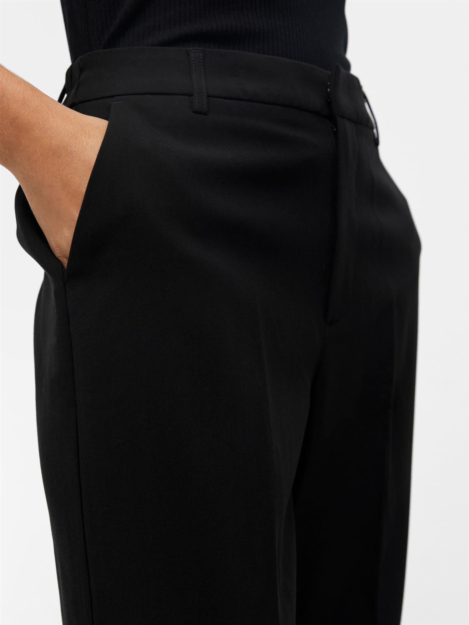 OBJSIGRID CASUAL PANT A AW FAIR 22 Sort
