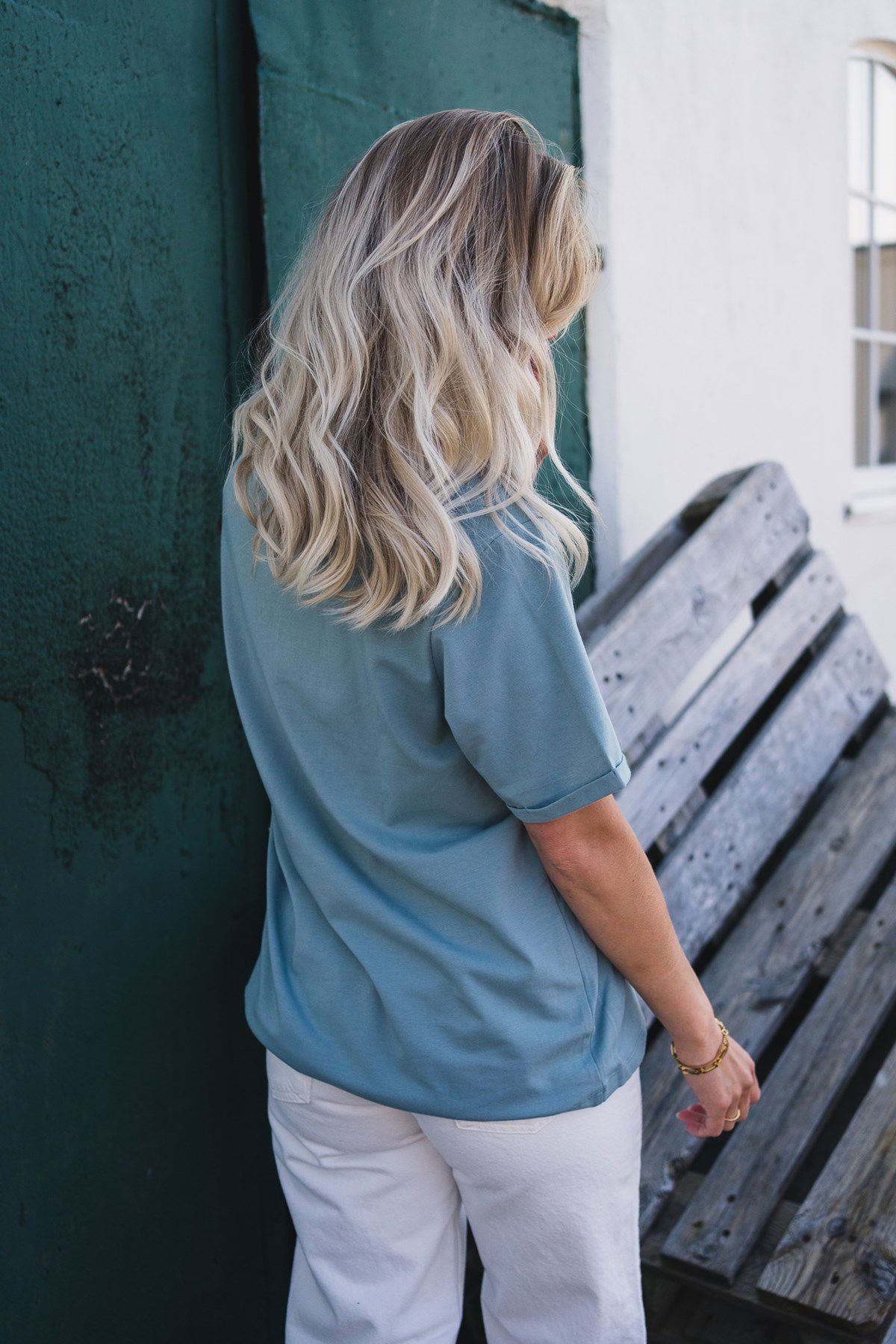 Rauslinn Logo Tee Grønn