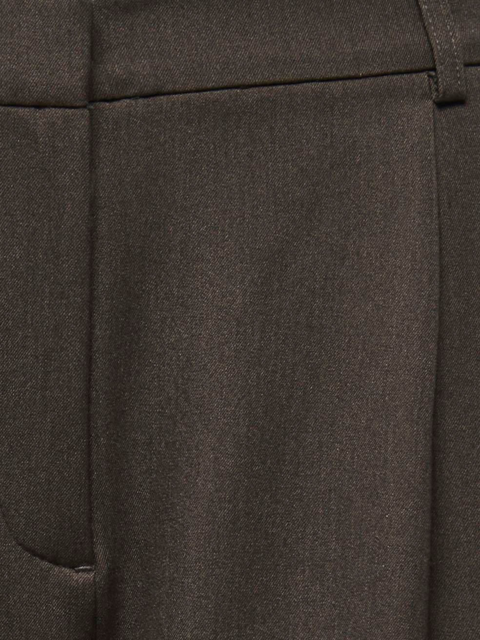 Onlhattie Hw Pleat Str Pant Tlr Noos Brun