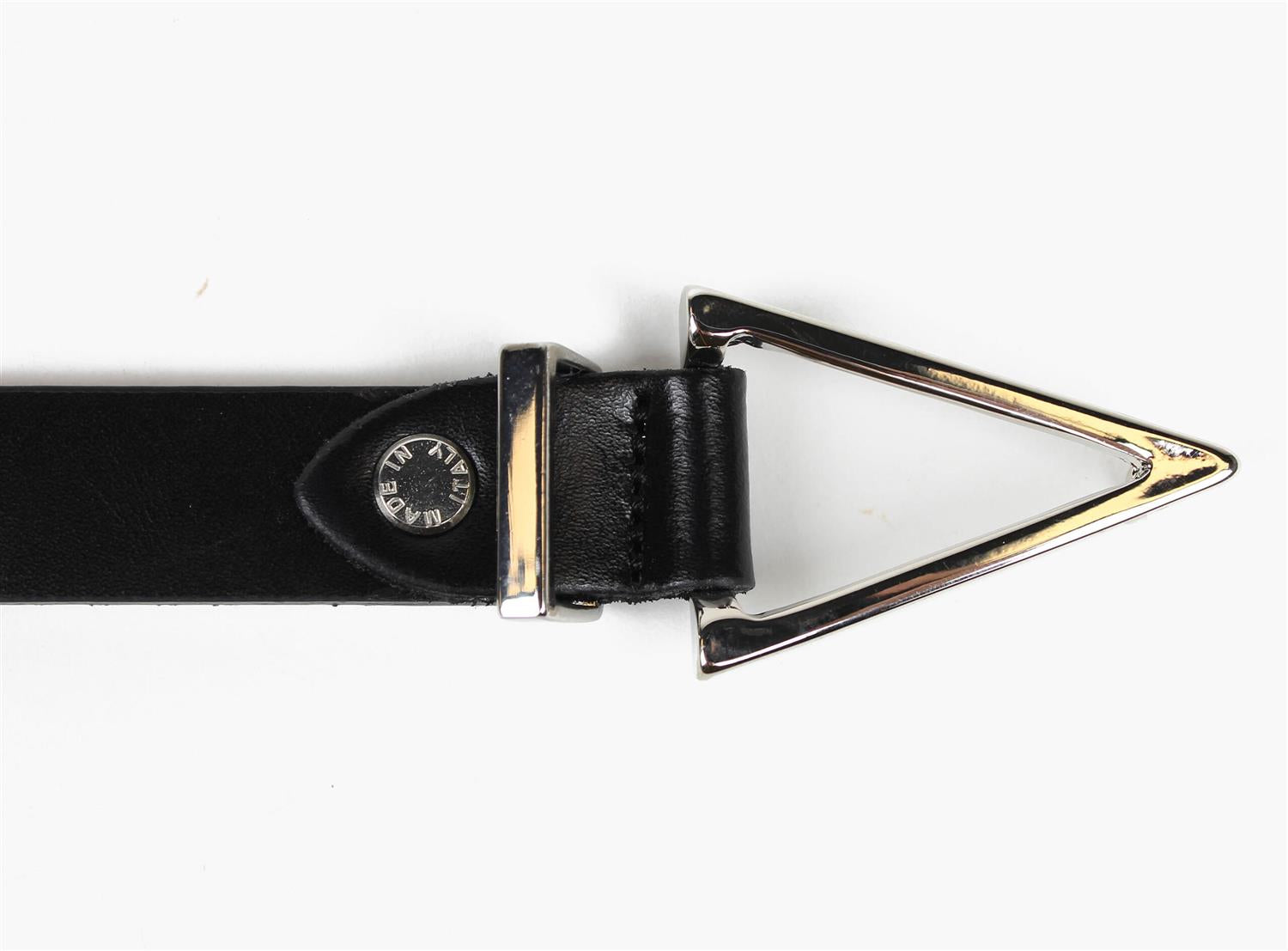 NOHR Melissa Smalt Skinnbelte Svart