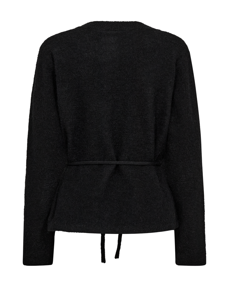 FQMOTO-CARDIGAN Svart
