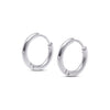 Hollie - Hoop Earrings 13mm Stainless Steel Sølv