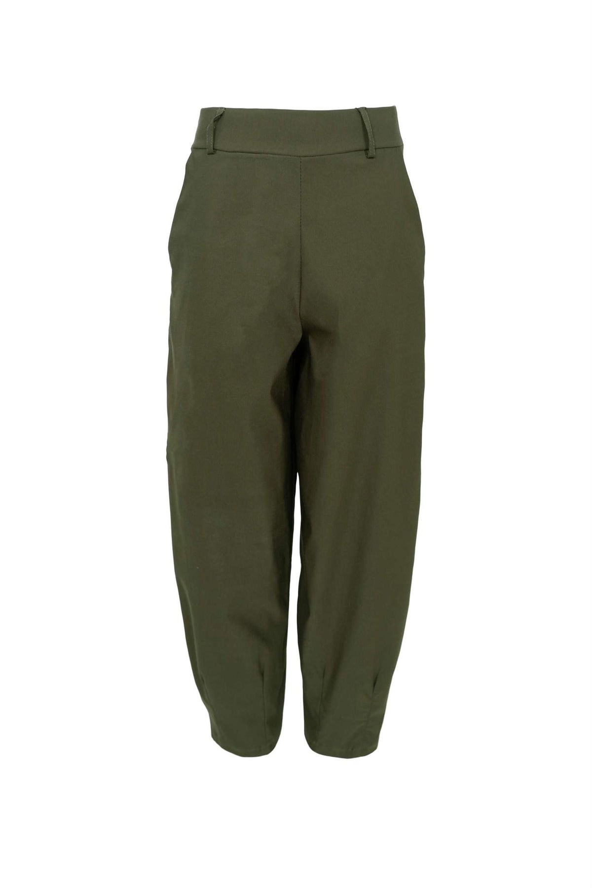 BCBEVERLY BARREL PANT Grønn