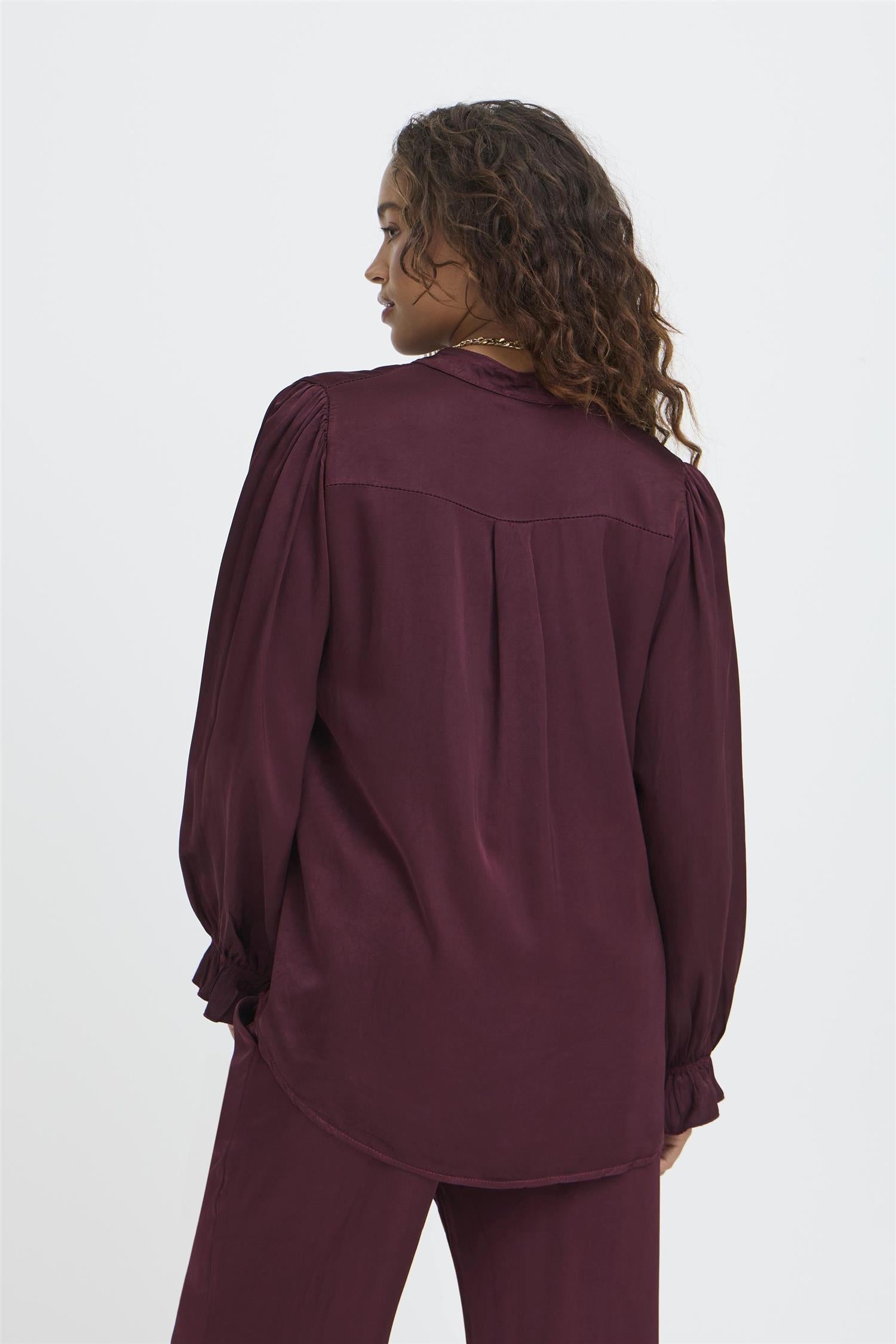 Sbolivia Blouse Burgunder