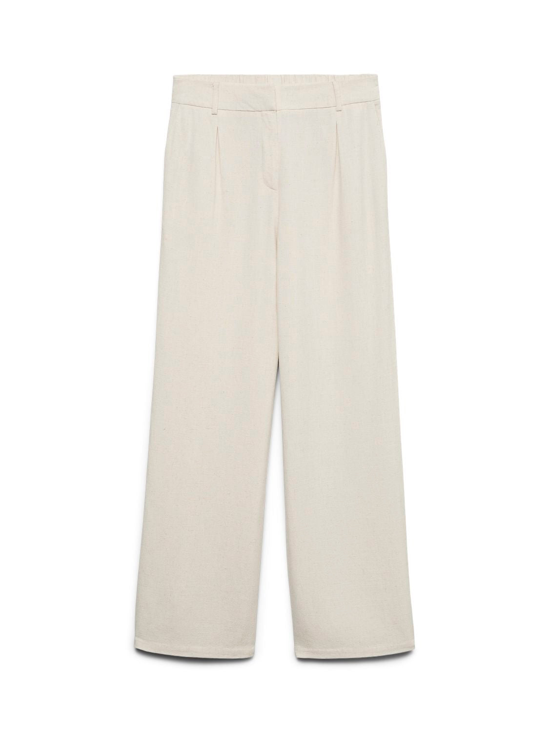 Vmsissevera Mw Wide Pant Beige
