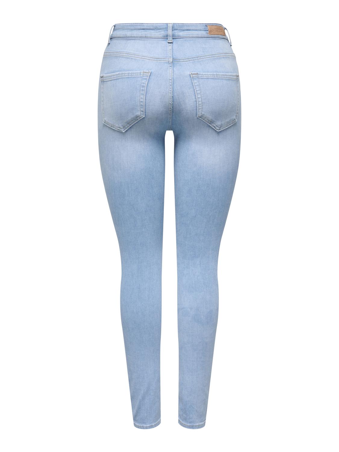 Onlblush Hw Skinny Ank Dnm Rea008 Noos Blå