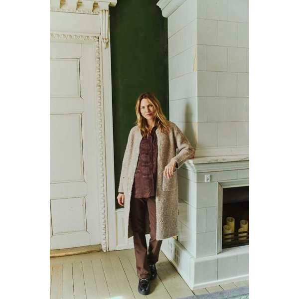 FQJUMP-CARDIGAN Beige