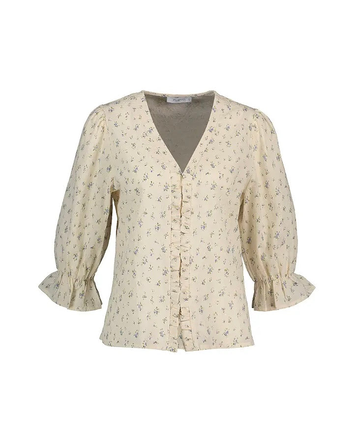 SERENA RIA BLUSE Lys Beige