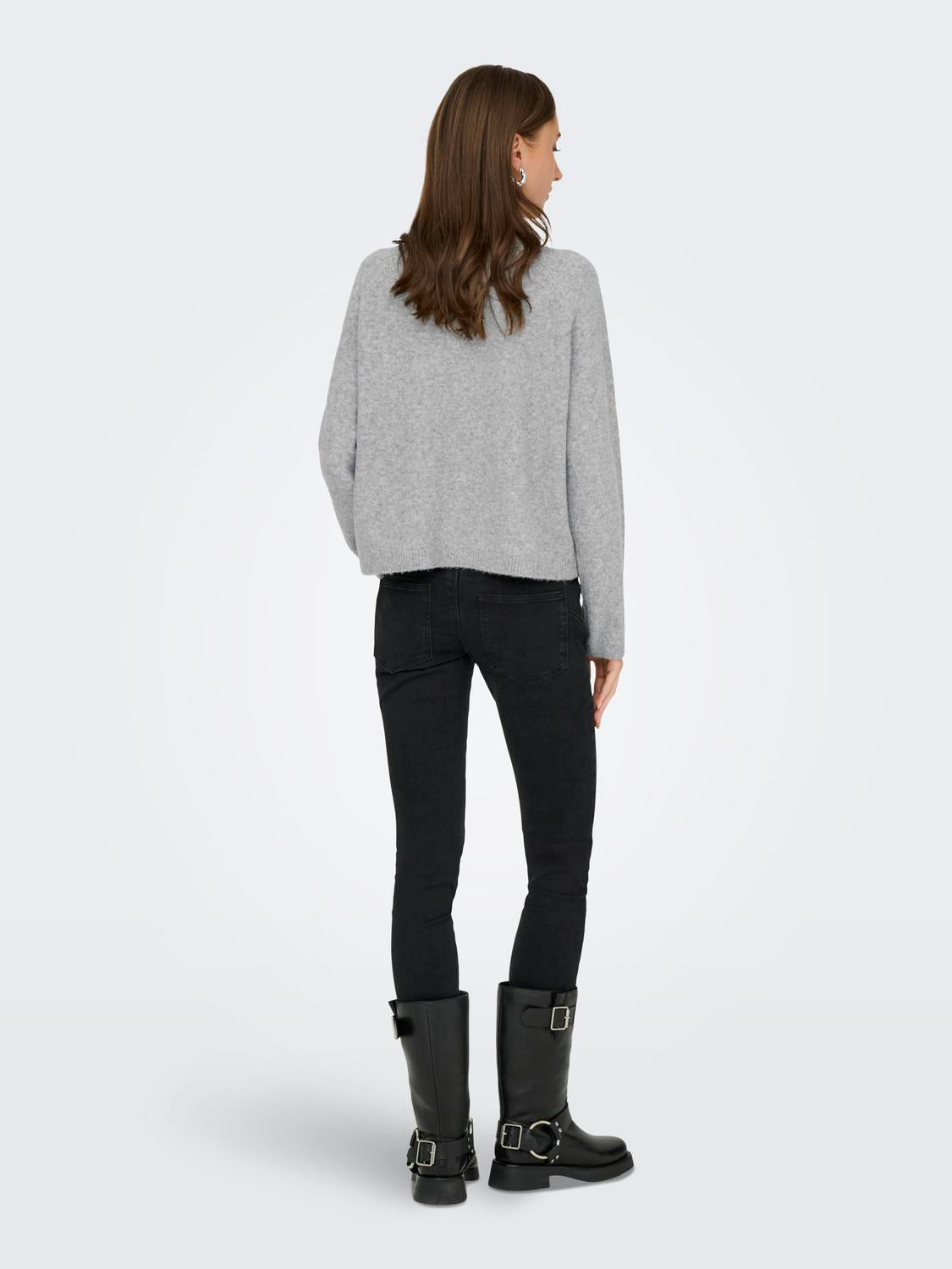 Onlpiemonte L/s Cardigan Knt Noos Lysegrå