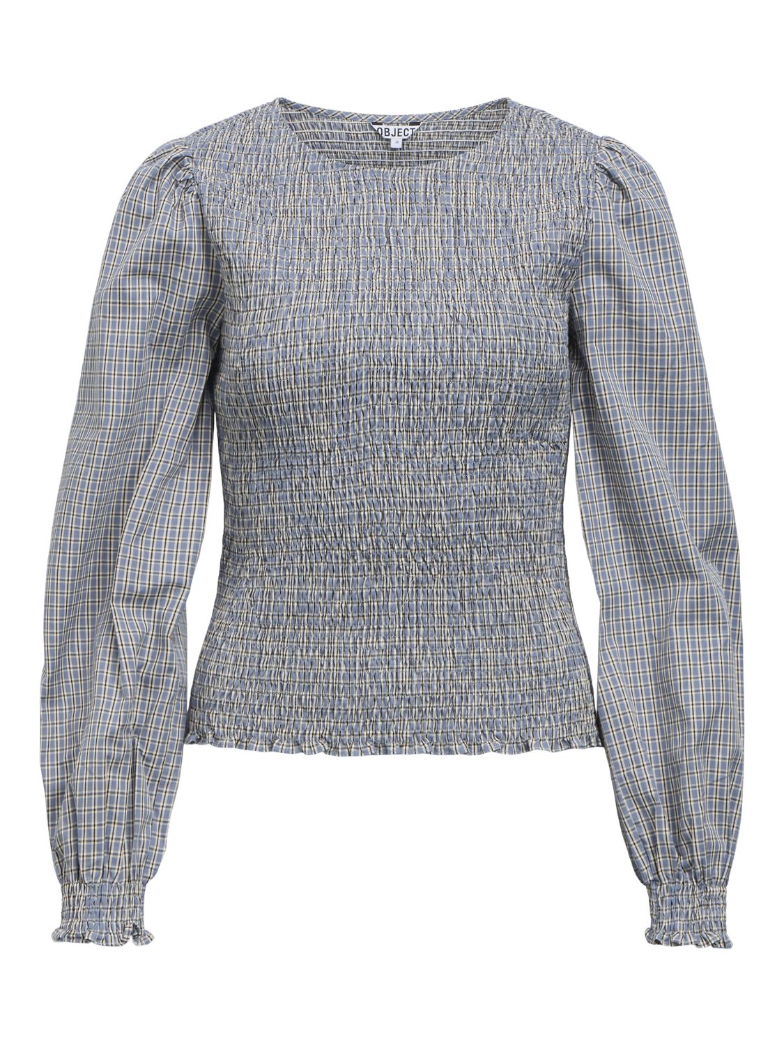 Objemma Ls Reg. Smock Top E Au 26 Blå