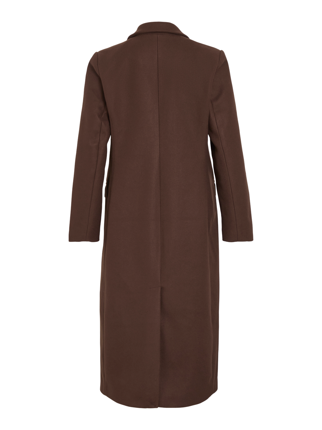 Visolo L/s Coat - Noos Mørkebrun