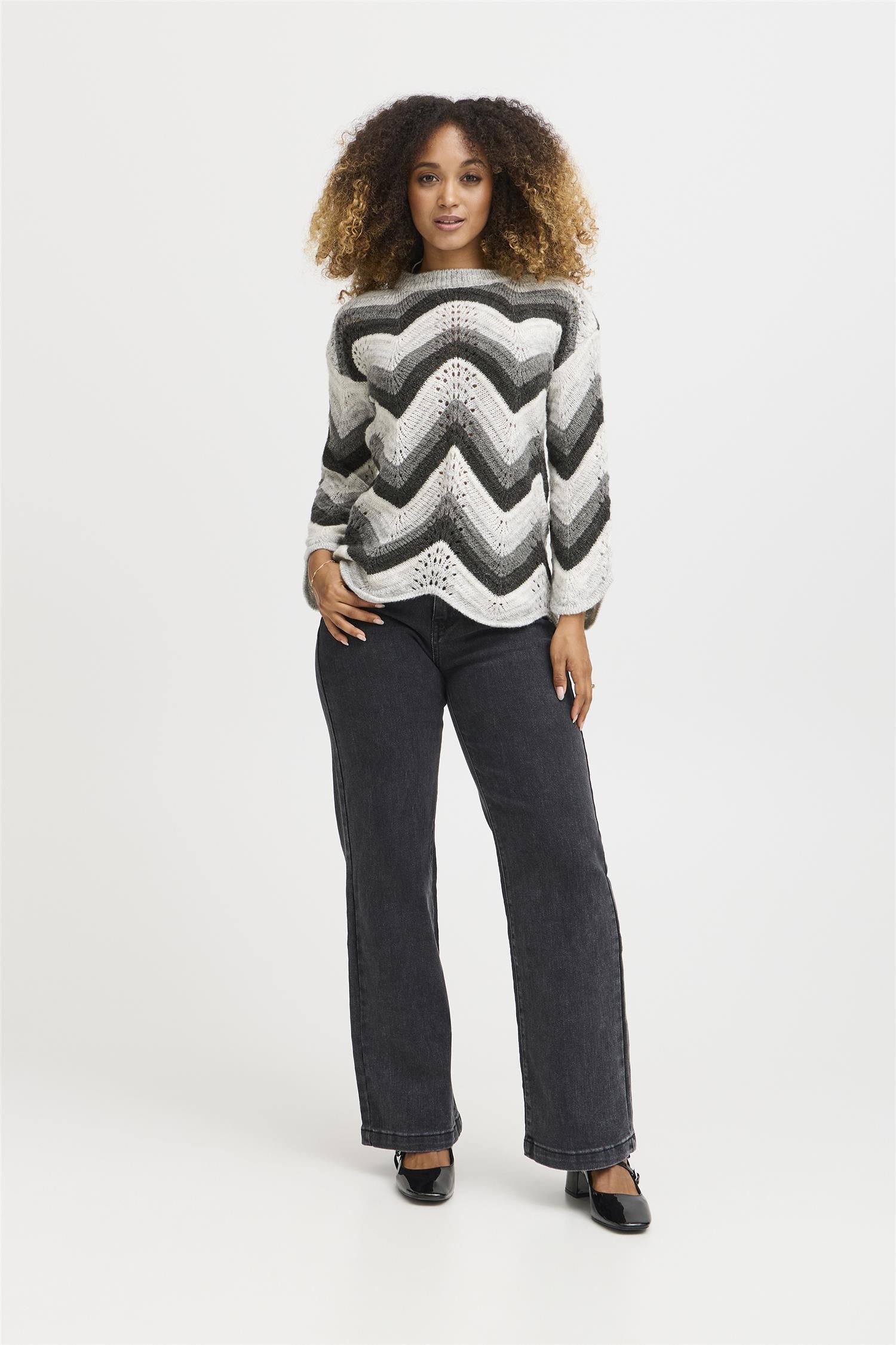 Sbbidiga Knit Blouse Grå