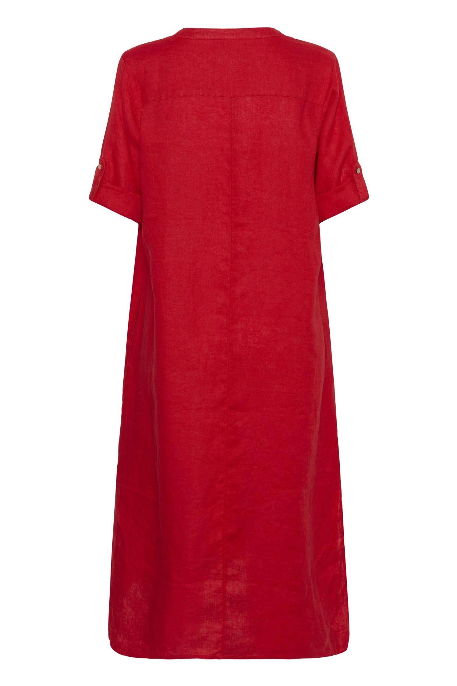 Crbellis Caftan Dress Rød