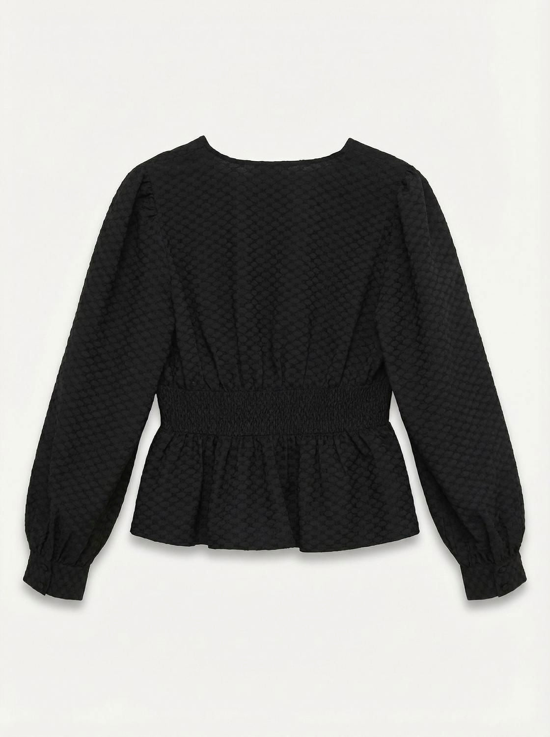 Vmaugusta Ls Button Top Wvn Sort