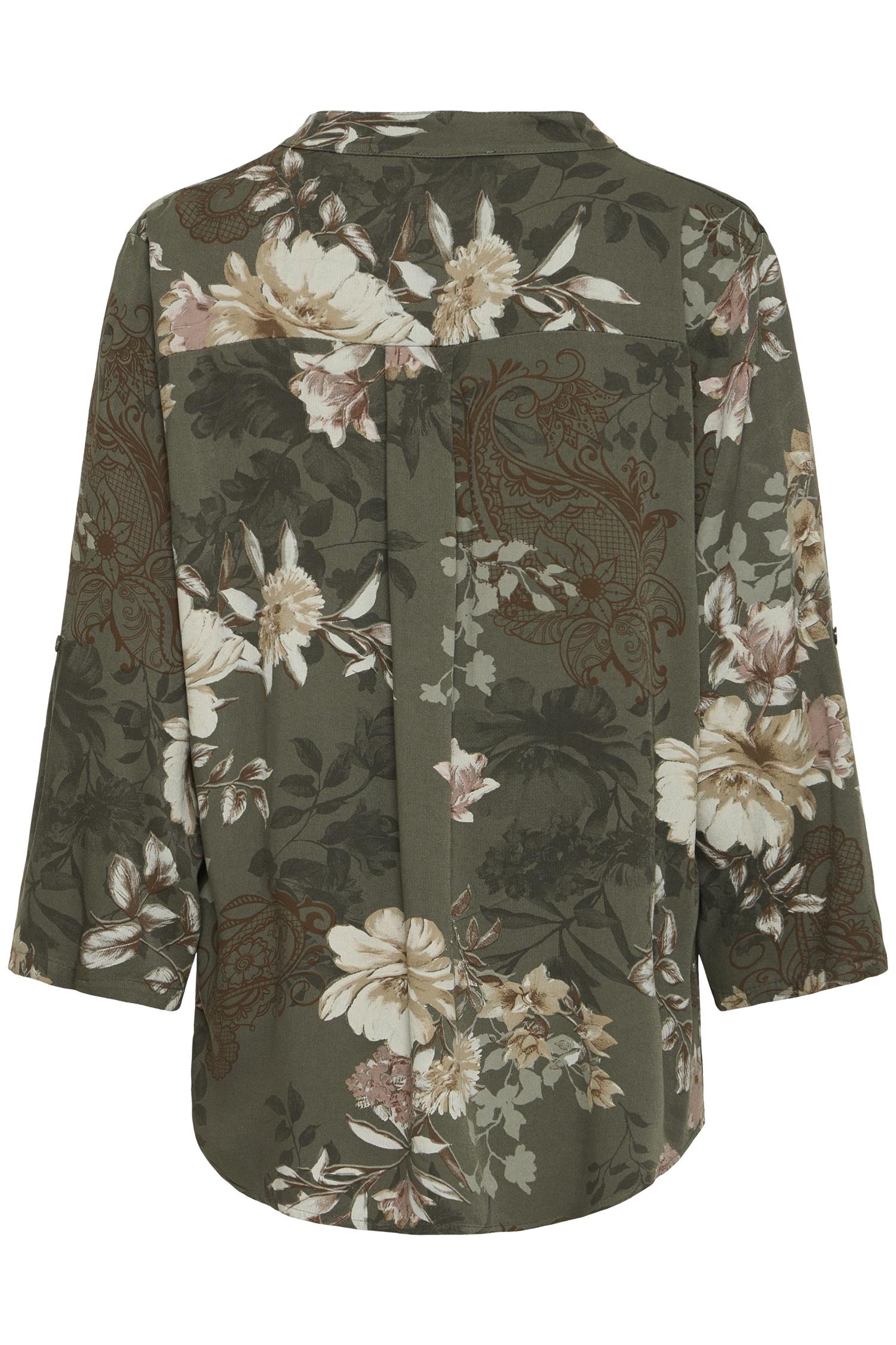 Sbwillow Blouse Dusty Olive