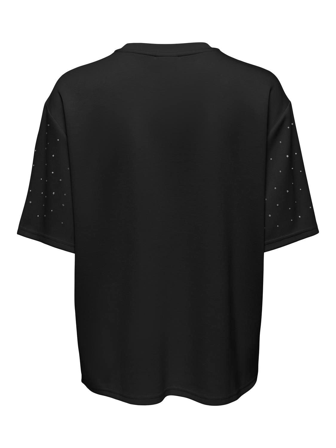 Jdynila S/s T-Shirt Jrs Sort