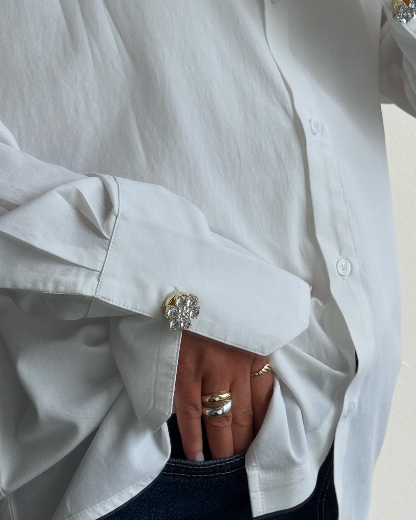 VMPENNY BUTTON COVERS 2-PACK Gull