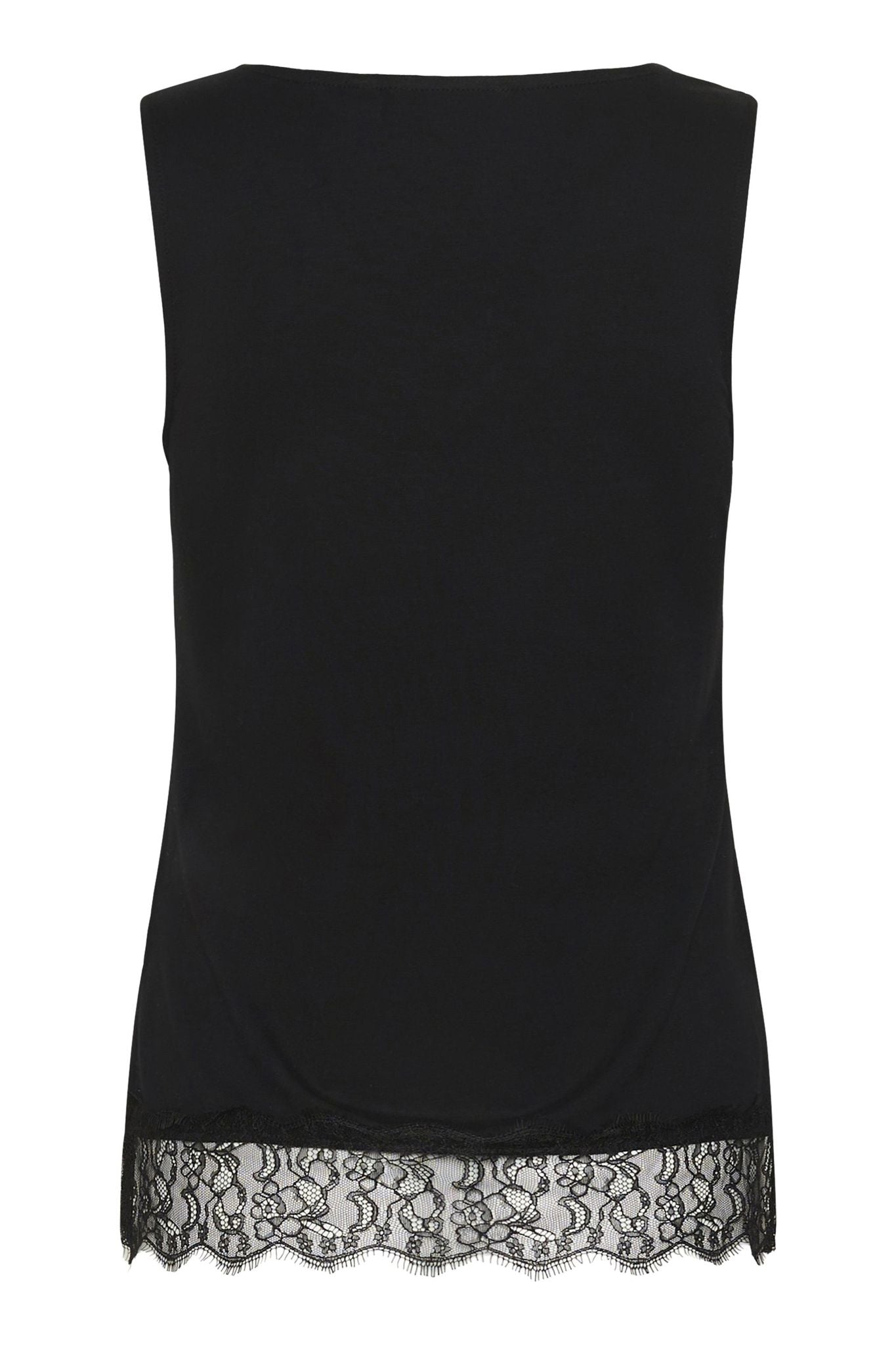 Cralvaia Jersey Lace Top Sort