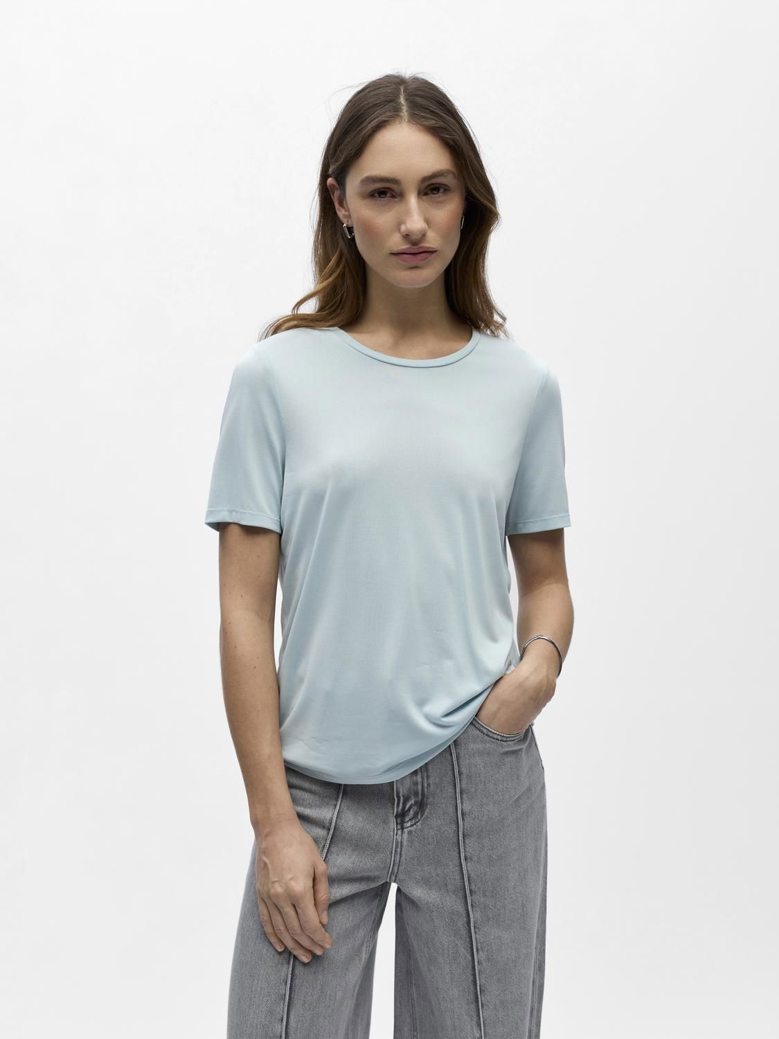 Objannie S/s T-Shirt Noos Blå