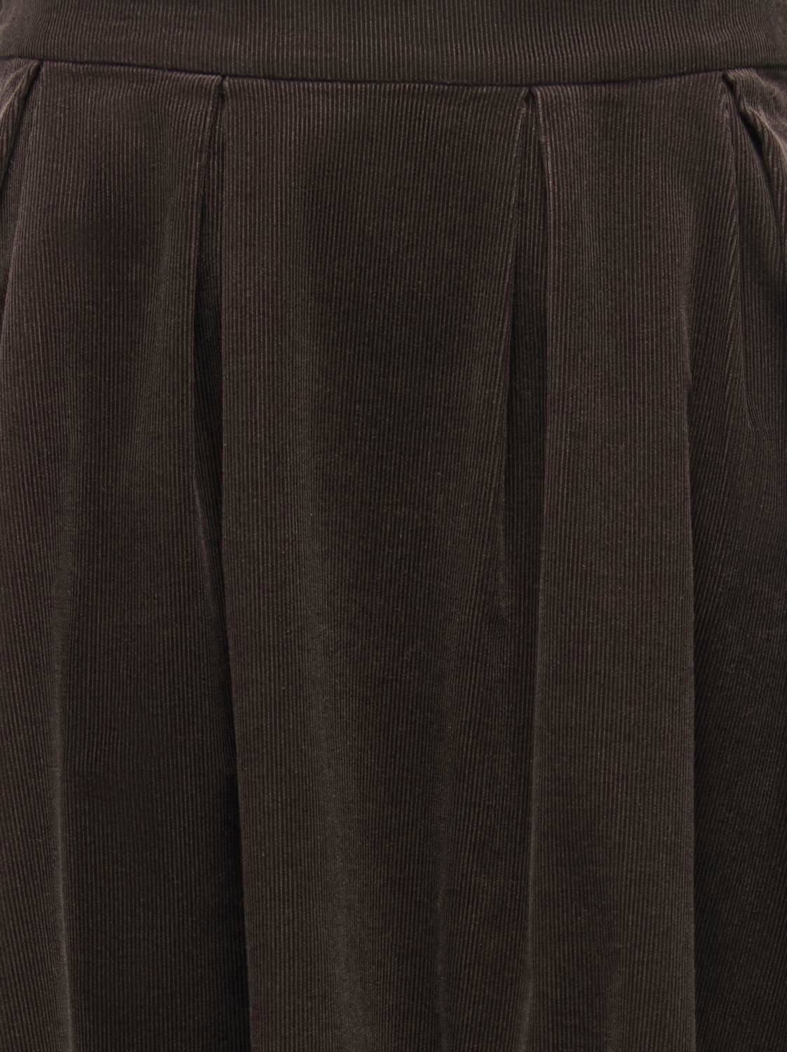 Onlmaila-Nessa Hw Long Cord Skirt Pnt Brun