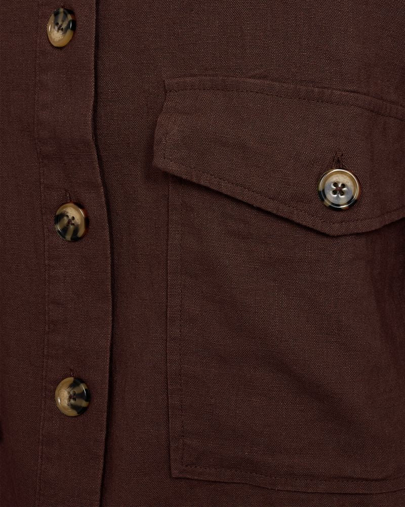 Fqlava-Jacket Brun