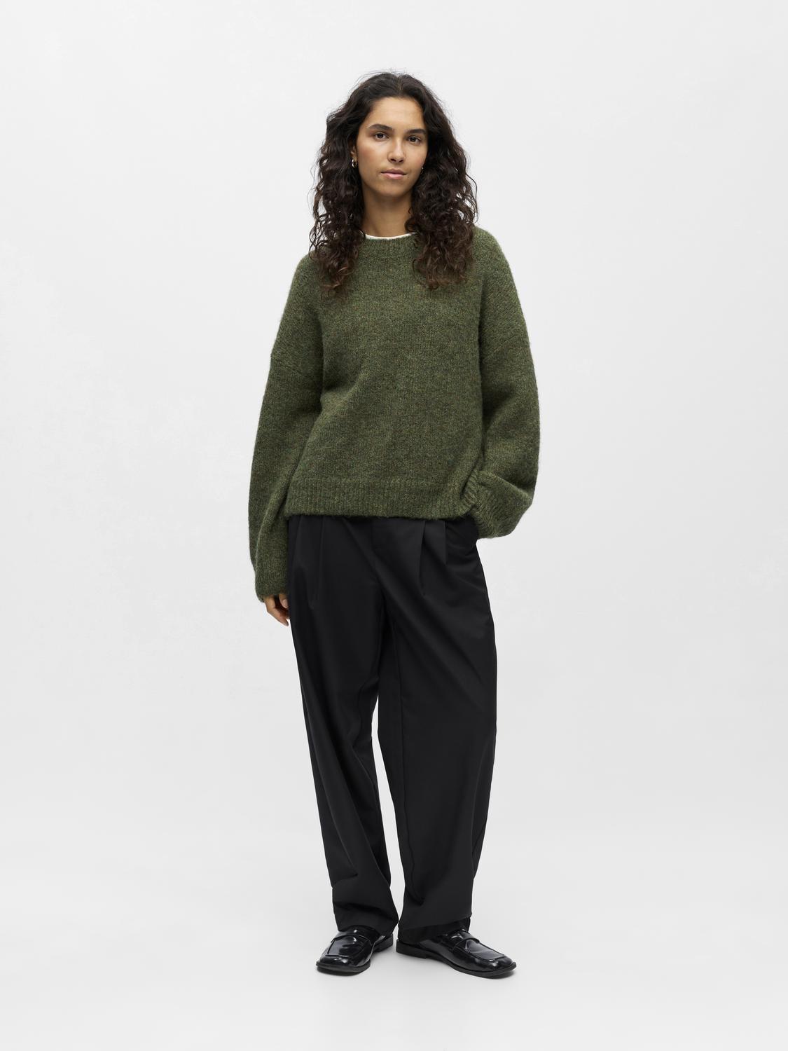 Objsaggia Ls Lo Pullover Noos Grønn