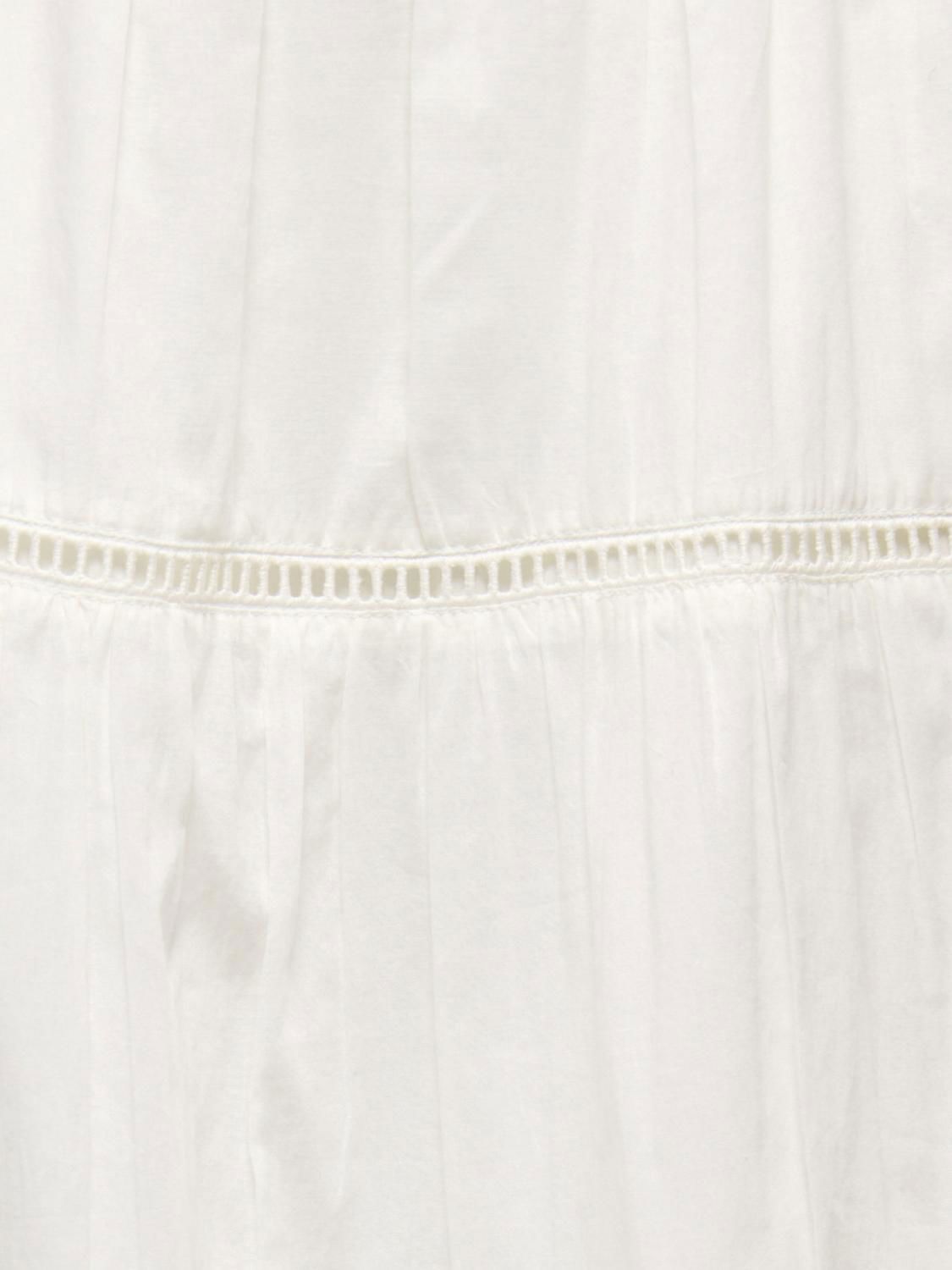 Onlisabella Long Skirt Wvn Hvit