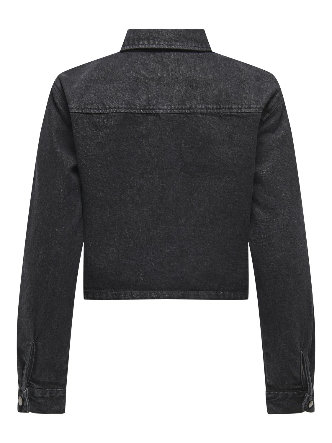 Jdymarly L/s Boxy Shacket Dnm Noos Sort