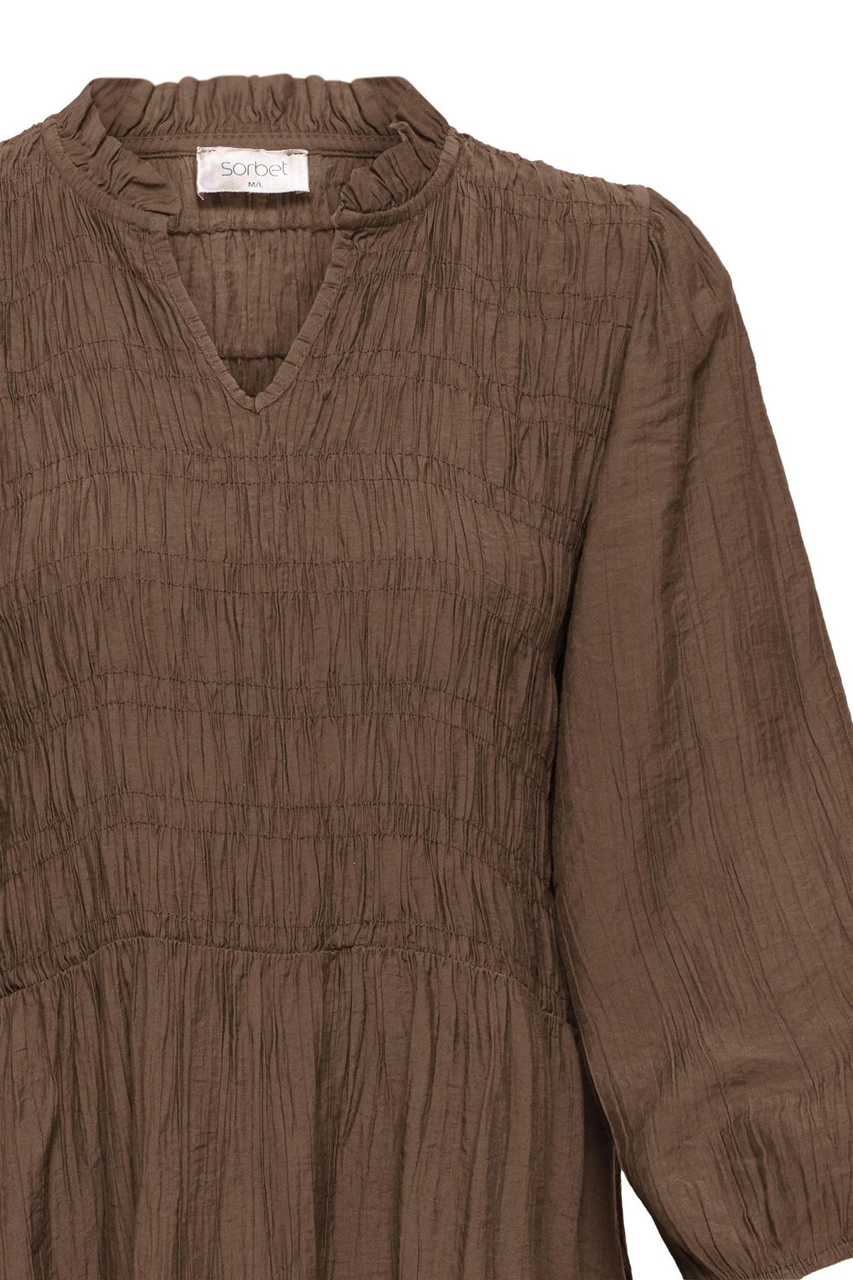 Sbxgohar Solid Dress Brun