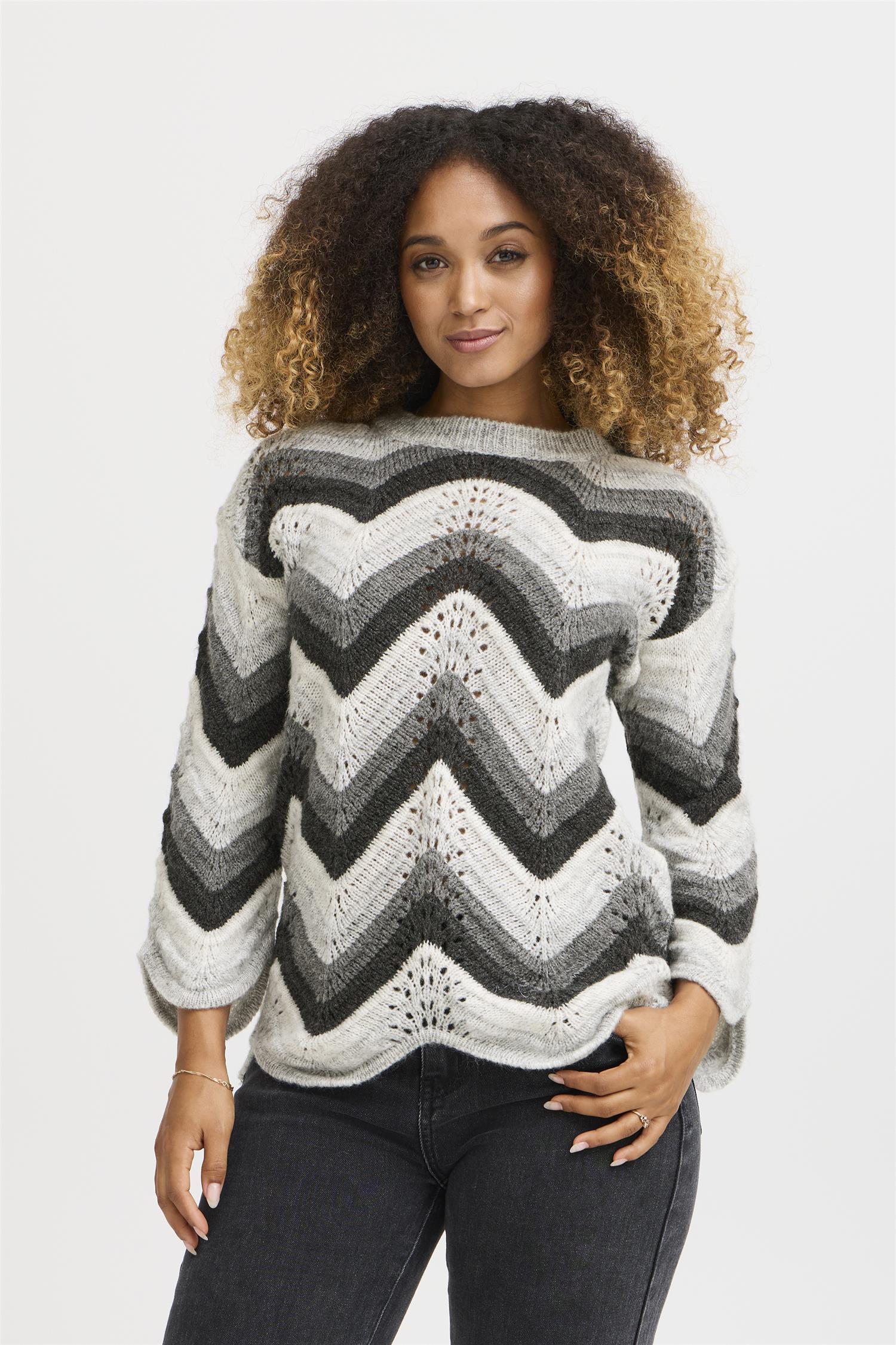 Sbbidiga Knit Blouse Grå