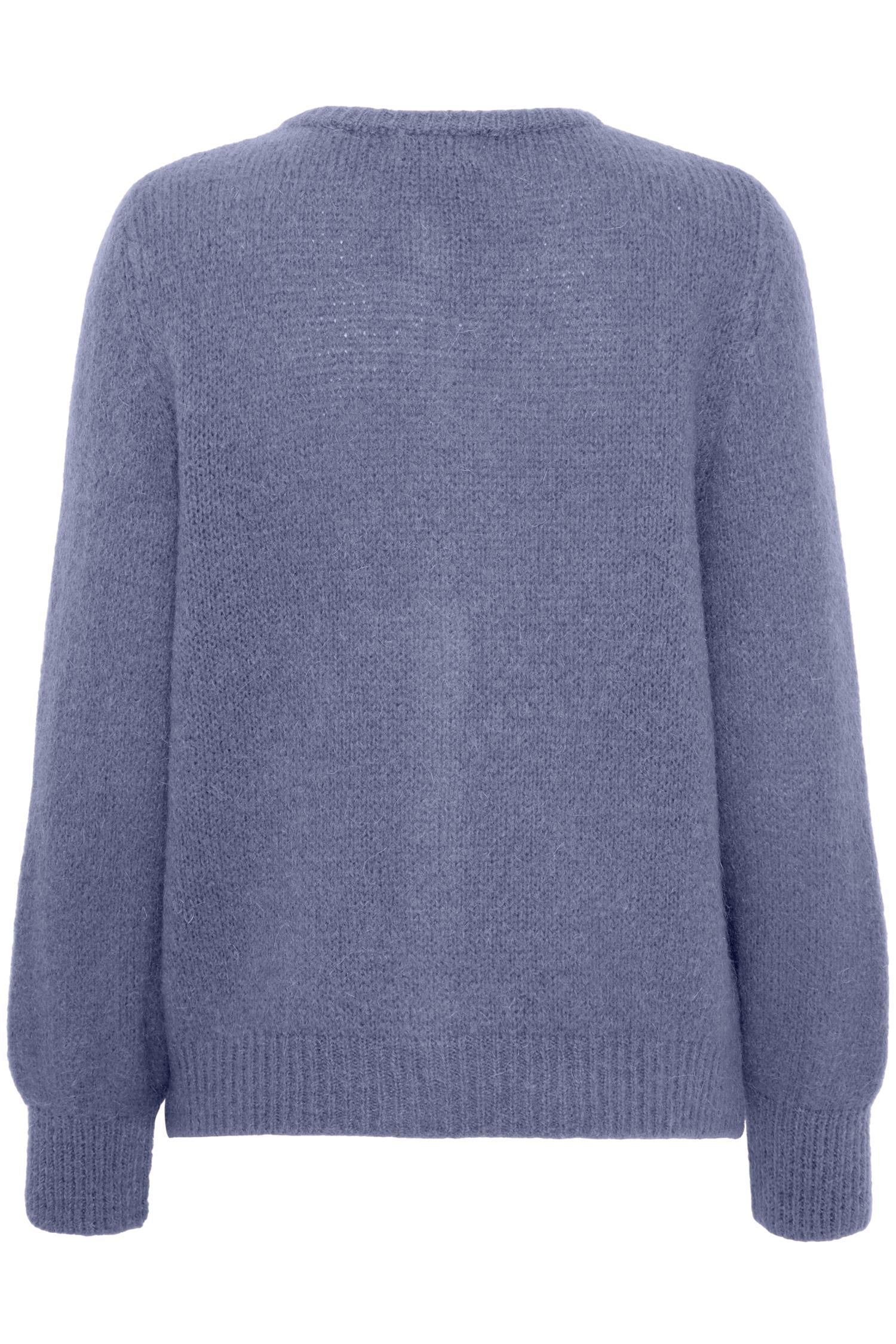 Sbgulvig Knit Cardigan Blå