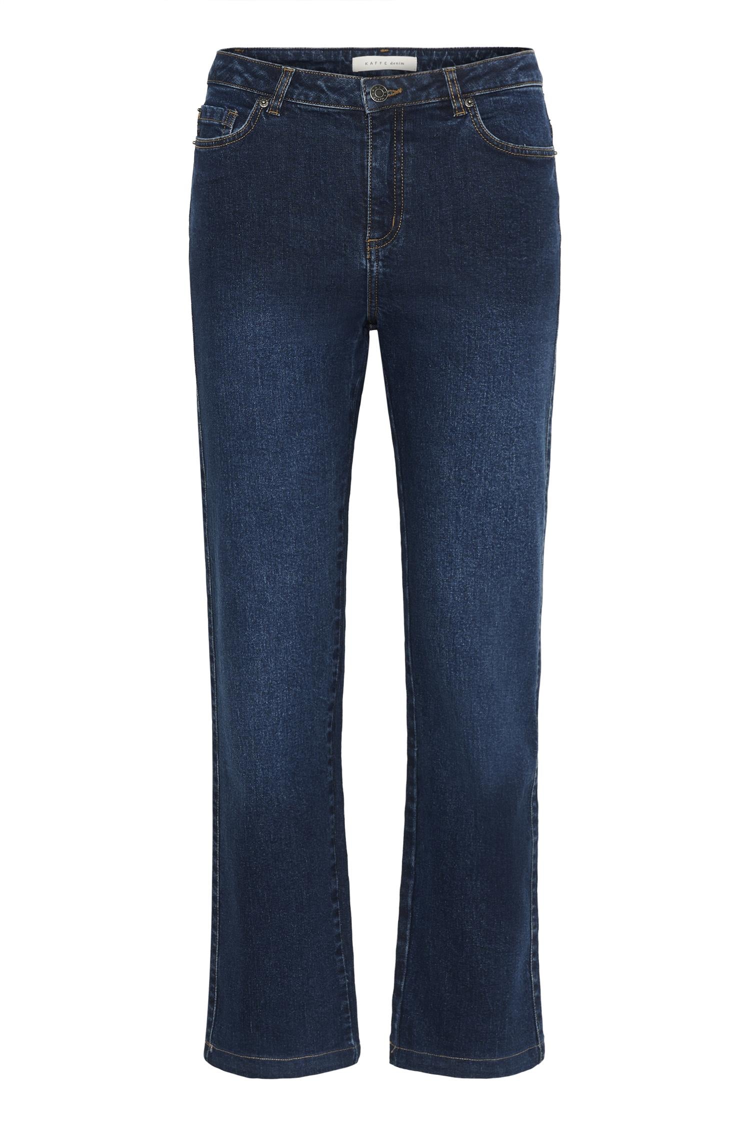 Kamaris Reg Fit Jeans Dark Blue Denim