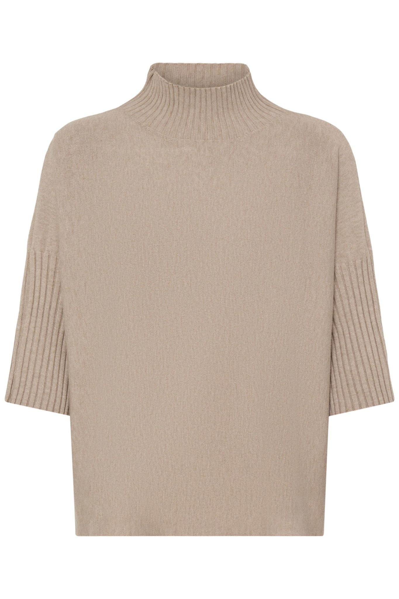 Sbiris Knit Blouse Beige