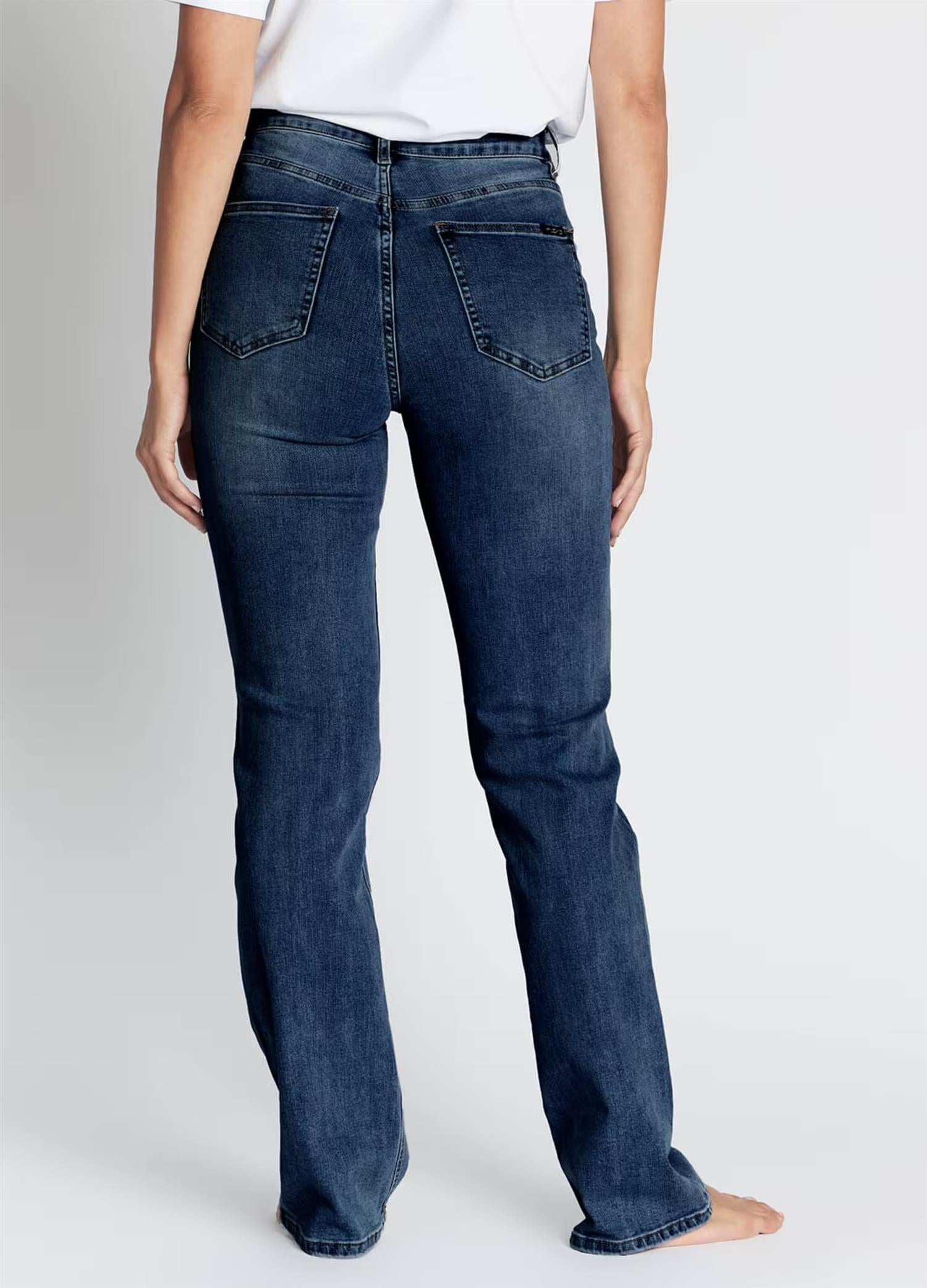 HANA 1016 JEANS Mørkeblå