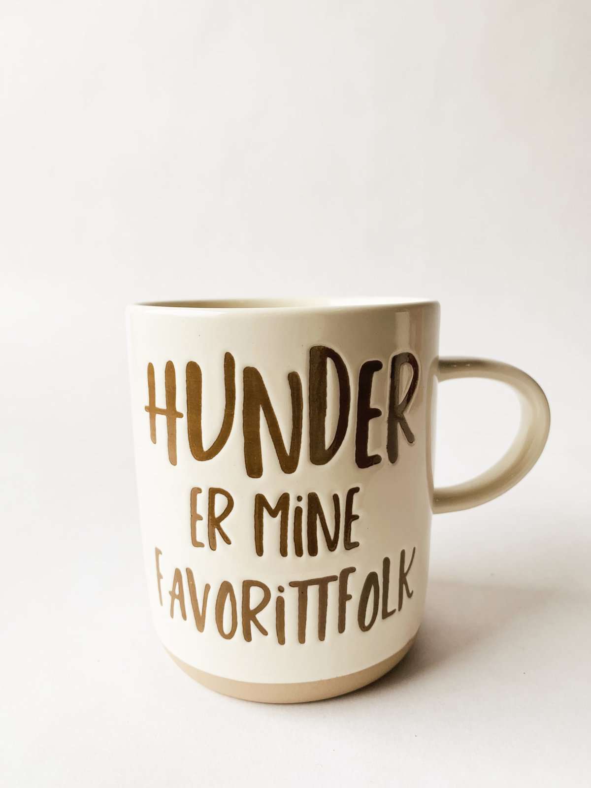 KRUS «hunder favorittfolk» Off-White