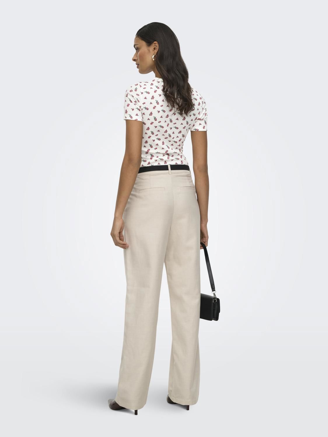 Jdylucky S/s O Neck Top Jrs Noos Hvit