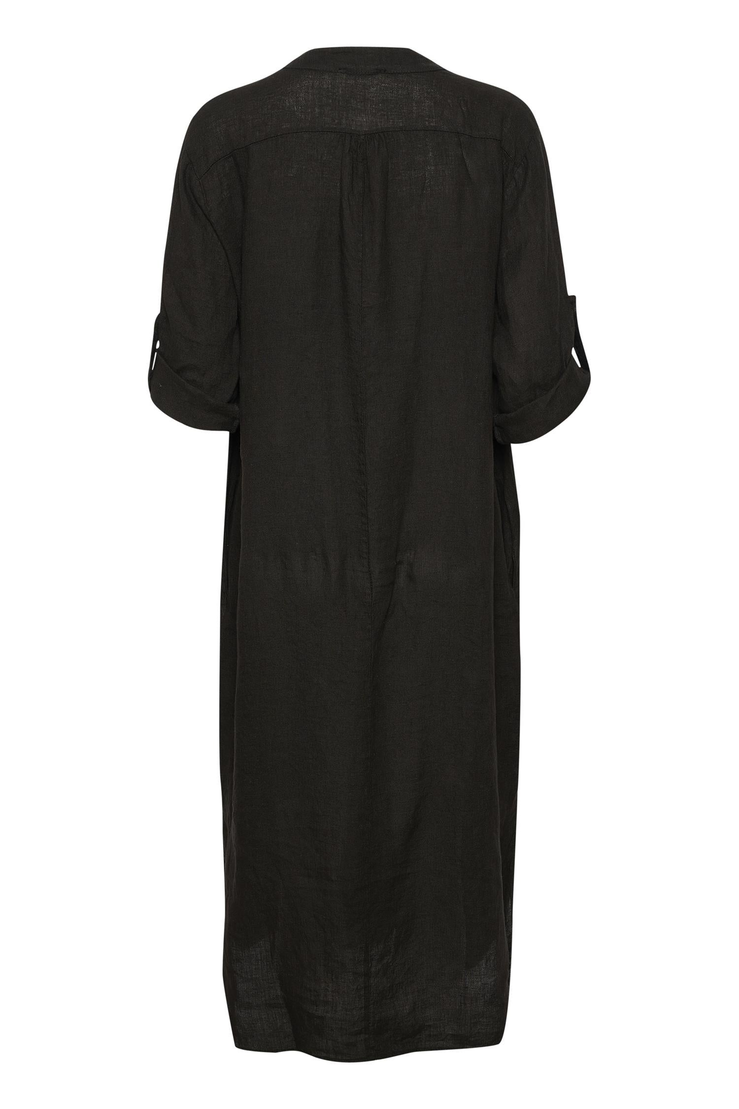 CRBellis Caftan Dress Pitch Black