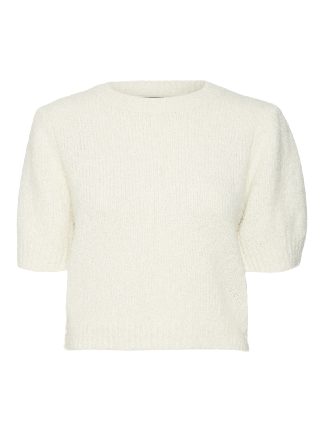 VMNOVAH SS O-NECK PUFF PULLOVER GA NOOS Lysegrå