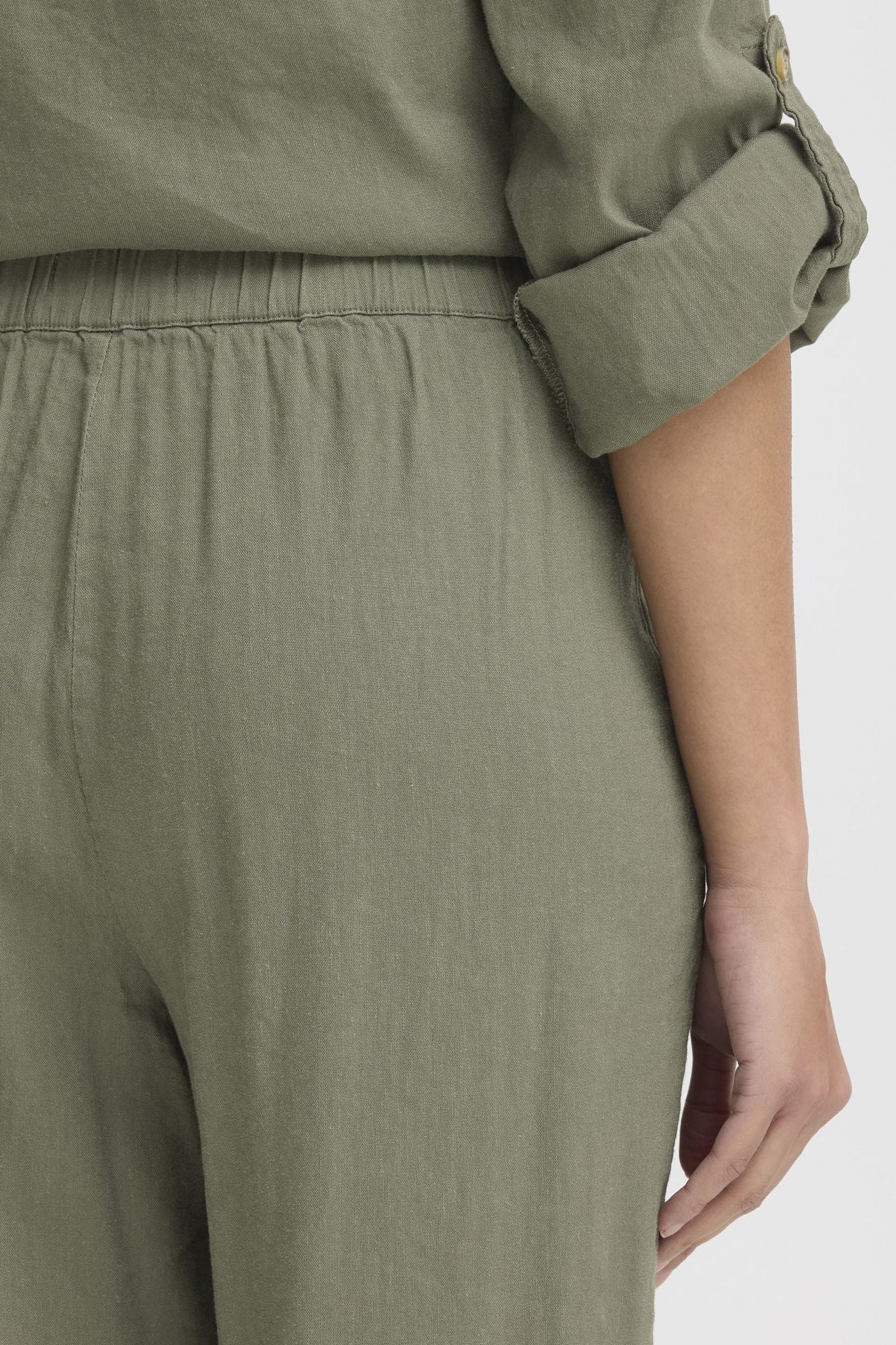 Pzluca Pant Wide Leg Grønn
