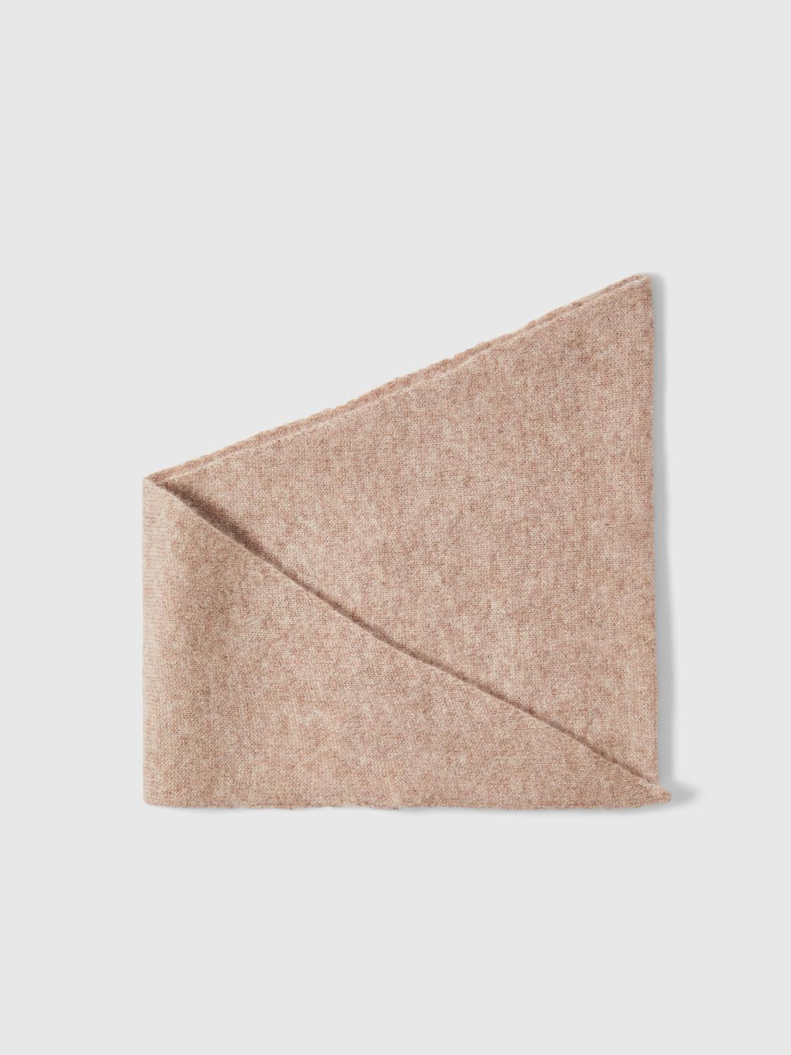 Slfmaria Narrow Cashmere Scarf Mellomgrå