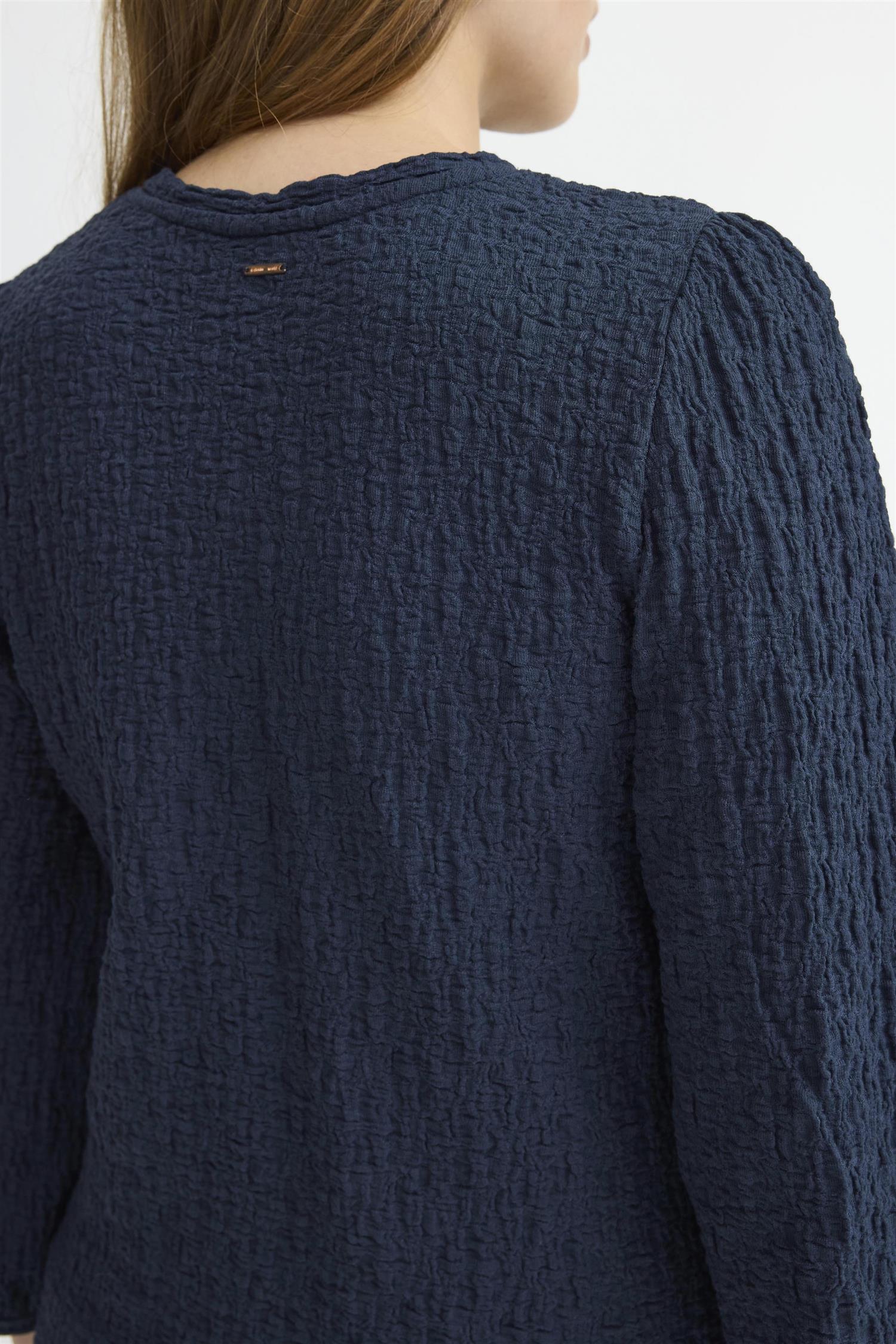 Pzjune 3/4 Sl. Tshirt Dark Sapphire